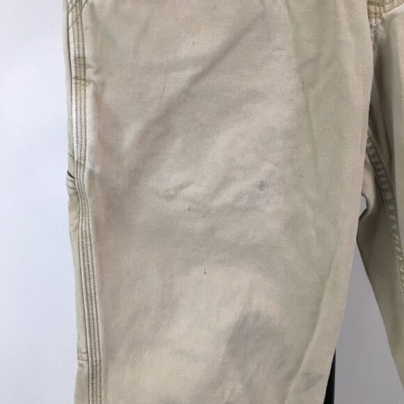 CARHARRT Relaxed Fit Beige Rugged Flex Canvas Work Pant - Picture 13 of 16